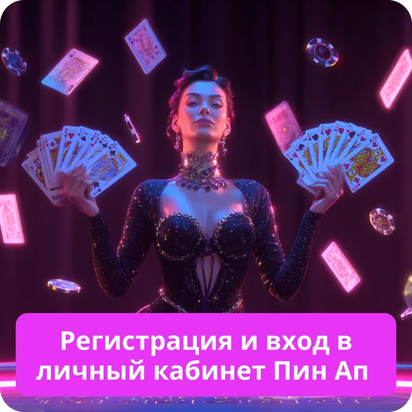 Регистрация и вход в личный кабинет Пин Ап